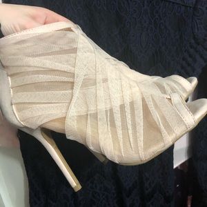 Elegant Tulle Booties